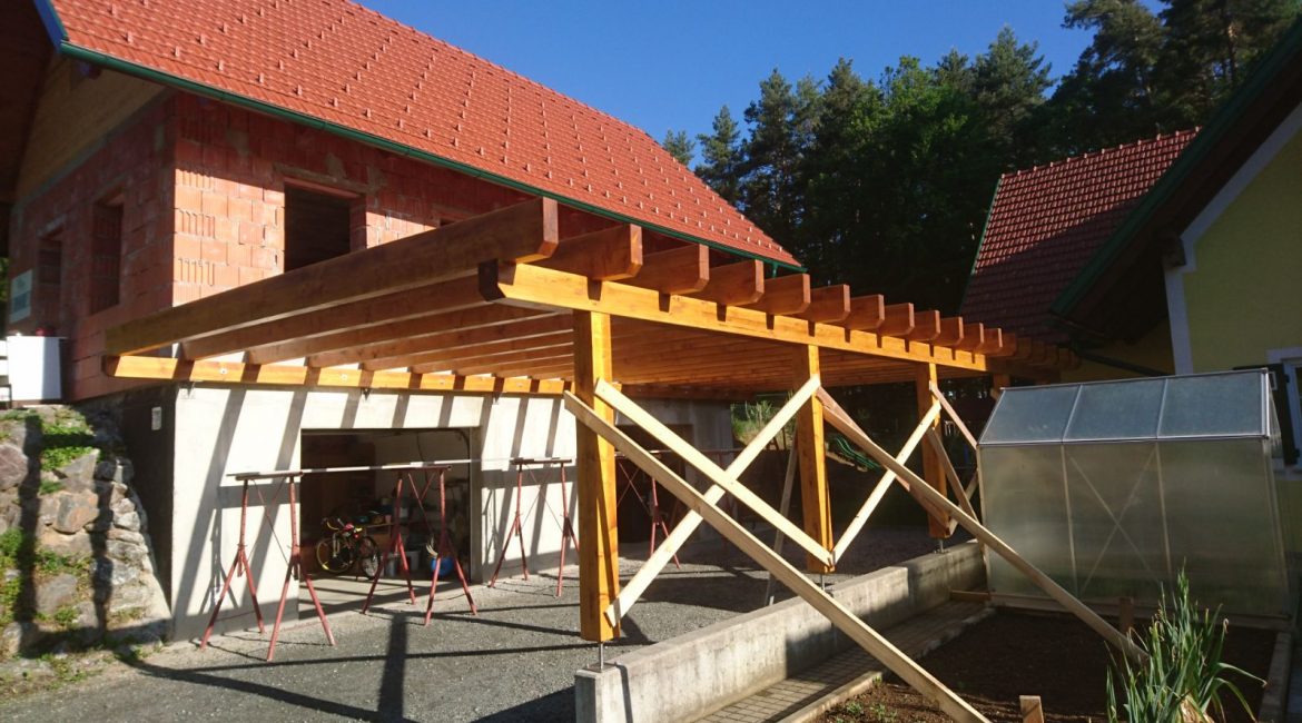 Überdachung, Unterstellplatz (2)